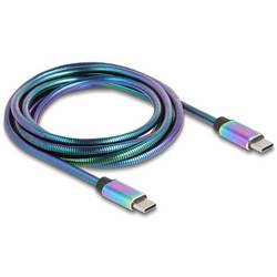 Delock Kabel USB-C USB 2.0 USB-C ® zástrčka, USB-C ® zástrčka 2.00 m vícebarevná 81116