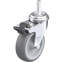Blickle 307124 LRA-TPA 75G-FI-GS10 Otočné kolečko s brzdou Ø kola: 75 mm nosnost (max.): 75 kg 1 ks