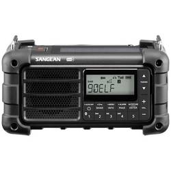 Sangean MMR-99 DAB+ Black A500481 outdoorové rádio, DAB+, DAB, FM, nouzové rádio, Bluetooth, Solární panel, voděodolné, prachotěsné, černá