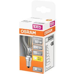 OSRAM HOMELIGHTING 4058075447936 LED Energetická třída (EEK2021) D (A - G) E14 kapkový tvar 5.9 W = 60 W teplá bílá (Ø x d) 45.0 mm x 84 mm 1 ks