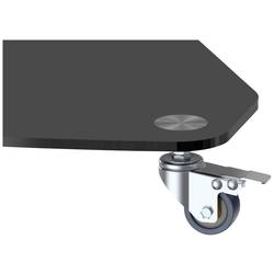SpeaKa Professional SP-TVC-500 TV kolečkový vozík 94,0 cm (37) - 203,2 cm (80) podlahový stojan, nastavitelná výška, naklápěcí