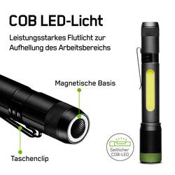 GP Discovery GPDISFLC33BK904 LED kapesní svítilna, na baterii, 150 lm, 20 h, 128 g
