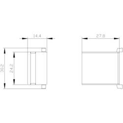 Siemens 3RT2936-1CE00 s přepěťovou ochranou 400 V/AC s přepěťovou ochranou Vhodné pro značku (relé): Siemens Single 1 ks