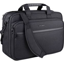 KROSER brašna na notebooky Laptop Briefcase 17.3 Messenger Bag, max. 43,9 cm (17,3) , černá