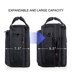 KROSER brašna na notebooky Laptop Briefcase 17.3 Messenger Bag, max. 43,9 cm (17,3) , černá