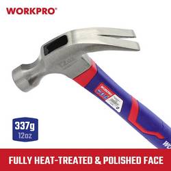 WorkPro WP241010 kladivo s rozštěpem s ergonomickou rukojetí, tvrdé 337 g 1 ks