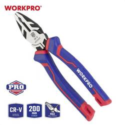 WorkPro WP231026 pro elektroniku a jemnou mechaniku kombinované kleště, 200 mm