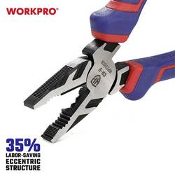 WorkPro WP231026 pro elektroniku a jemnou mechaniku kombinované kleště, 200 mm