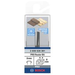 Bosch Accessories 2608628381 drážkovací fréza, tvrdokov, Délka 51 mm, Vnější Ø 8 mm, Ø hřídele 8 mm