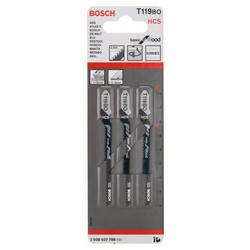 Bosch Accessories 2608637788 Pilový plátek do kmitací pily T 119 BO - Basic for Wood 3 ks