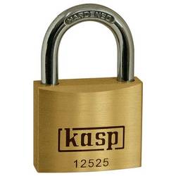 Kasp K12530D visací zámek na klíč, 30 mm, mosaz