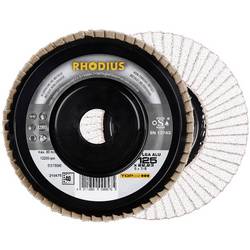 Rhodius 210475 LGA ALU vějířovitý brusný kotouč Průměr 125 mm Ø otvoru 22.23 mm Zrnitost 40 neželezné kovy 1 ks