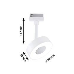 Paulmann Circle svítidla do lištových systémů (230 V) URail 5 W LED bílá