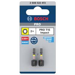 Bosch Accessories Bosch Power Tools 2608522473 bit ITX, 2dílná, profil T, 1/4