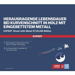 Bosch Accessories 2608900384 Plátek šalové pily Délka řezacího listu 190 mm 1 ks