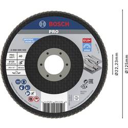 Bosch Accessories 2608606922 Bosch Power Tools vějířovitý brusný kotouč Průměr 125 mm 1 ks