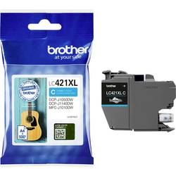 Brother Ink LC-421XLC originál azurová LC421XLC