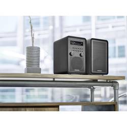 Sangean DDR-60 A500364 stolní rádio, DAB+, DAB, FM, AUX, Bluetooth, NFC, vč. dálkového ovládání, funkce alarmu, černá