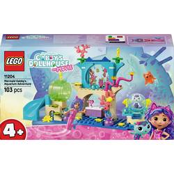 11204 LEGO® Gabby’s Dollhouse Mořská šedá Gabbys akvárium