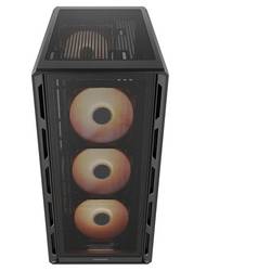 Cougar 382GA50.0003 midi tower PC skříň černá 4 předinstalované ventilátory, boční okno, integrované osvětlení