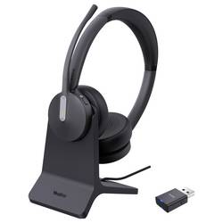 Yealink WH64 Hybrid Dual Teams i Headset otevřená (On Ear) DECT, Bluetooth® černá telefon