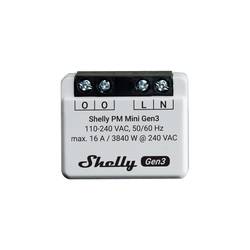 Shelly Shelly PM Mini Gen3 spínací a měřicí aktor Wi-Fi, Bluetooth