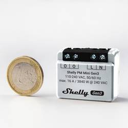 Shelly Shelly PM Mini Gen3 měřicí aktor Wi-Fi, Bluetooth