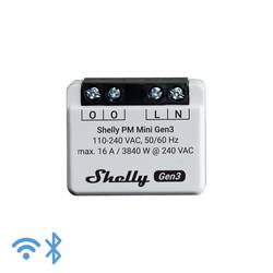 Shelly Shelly PM Mini Gen3 měřicí aktor Wi-Fi, Bluetooth