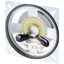 TRU COMPONENTS mini reproduktor 6.6 cm 5 W 8 Ω 92 dB Plastová membrána, Transparentní membrána