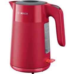 Bosch 1,7L MyMoment, rot rychlovarná konvice, ochrana proti přehřátí, červená, TWK2M164