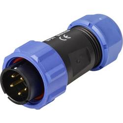 Weipu SP2110 / P 5C II kulatý faston, 1 ks