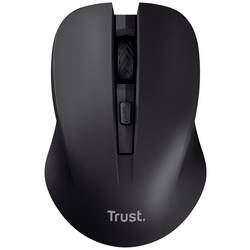 Trust MYDO SILENT optická myš, přenos bezdrátový, 4 tlačítko, 1800 dpi, černá