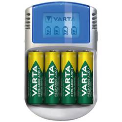 Varta LCD Charger 4x5716 & 12V & USB nabíječka akumulátorů NiMH AAA, AA