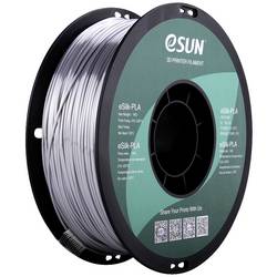 ESUN ePLA-Silk Silver vlákno pro 3D tiskárny PLA plast 1.75 mm 1 kg stříbrná (metalíza) 1 kg
