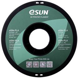 ESUN ePLA-Silk Silver vlákno pro 3D tiskárny PLA plast 1.75 mm 1 kg stříbrná (metalíza) 1 kg