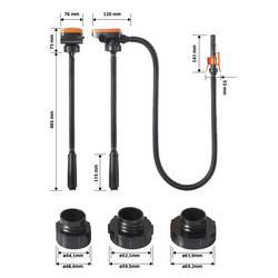 TOOLCRAFT TO-8708859 elektrické a dieselové čerpadlo 6 V/DC 9.1 l/min