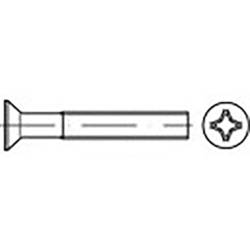 TOOLCRAFT TO-6863283 zápustný šroub M1.6 10 mm křížová drážka Philips DIN 965 Ušlechtilá ocel V2A A2 1000 ks