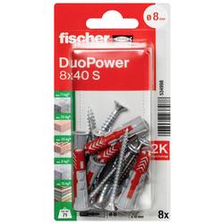 Fischer 534998 DuoPower 8 x 40 S K NV sada hmoždinek 40 mm 8 mm 1 sada