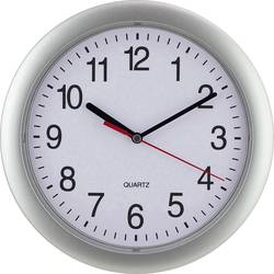 EUROTIME 22222 Quartz nástěnné hodiny 25 cm x 25 cm , stříbrná