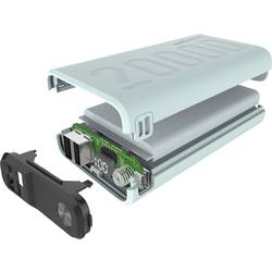 RealPower PB-20000PD+ powerbanka lithiová, 20000 mAh, zelená