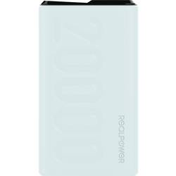 RealPower PB-20000PD+ powerbanka lithiová, 20000 mAh, zelená
