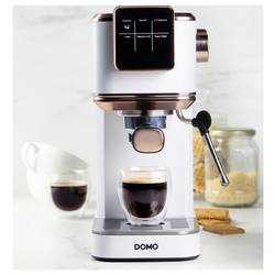 DOMO ESPRESSOMASCHINE 20Bar Kávovar bílá vč. kapslí