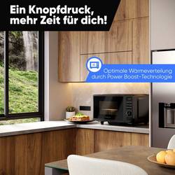 Profi Cook PC-MWG 1278 mikrovlnná trouba černá 700 W funkce časovače, funkce grilování