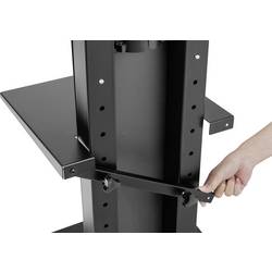 SpeaKa Professional SP-TVS-500 TV stojan 94,0 cm (37) - 203,2 cm (80) podlahový stojan, naklápěcí, nastavitelná výška