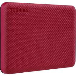 Toshiba Canvio Advance Red 2020, Canvio Advance, 1 TB, externí HDD 6,35 cm (2,5), USB 3.2 (Gen 1x1) , červená, HDTCA10ER3AA