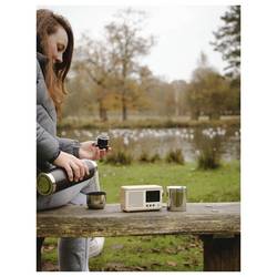 Pure Classic Mini Cotton White/Oak EU/UK/AUS 253799 stolní rádio, DAB+, FM, dub, bílá