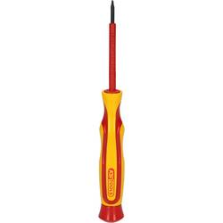 Přesný šroubovák s ochrannou izolací pro šrouby s drážkou, 2,5 mm KS Tools 500.6141