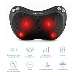 truelife RelaxBack B3 Charge masážní polštářek 24 W černá