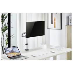 SpeaKa Professional držák na stůl pro monitor SP-MM-1060 1 Displej: (s) 43,2 cm (17) - 81,3 cm (32) hliník naklápěcí, nakláněcí, nastavitelná výška
