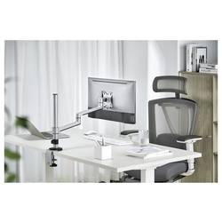 SpeaKa Professional držák na stůl pro monitor SP-MM-1060 1 Displej: (s) 43,2 cm (17) - 81,3 cm (32) hliník naklápěcí, nakláněcí, nastavitelná výška